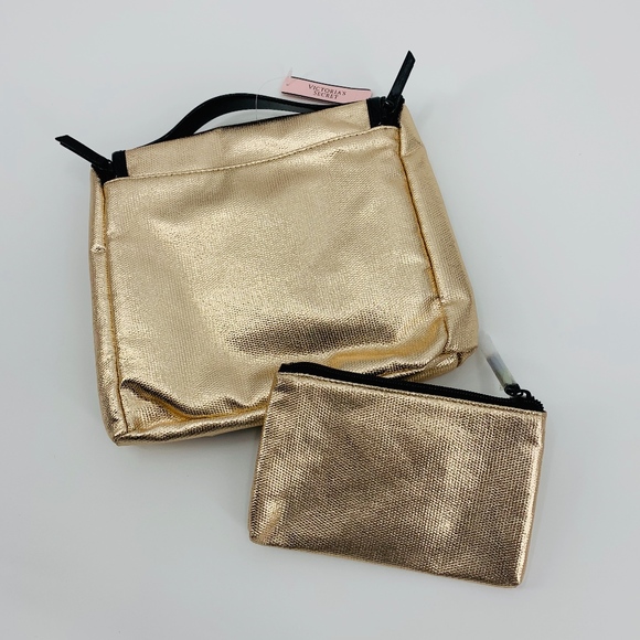 Victoria's Secret Bombshell Travel Make Up Bag Set - Picture 5 of 8